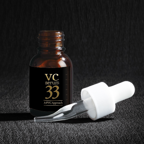 シリーズ史上 最高濃度のピュアビタミンC 33％配合 極める濃度 アプローチ VCセラム33 12mL VC33